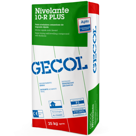 GECOL NIVELANTE 10 - R PLUS 25 KG