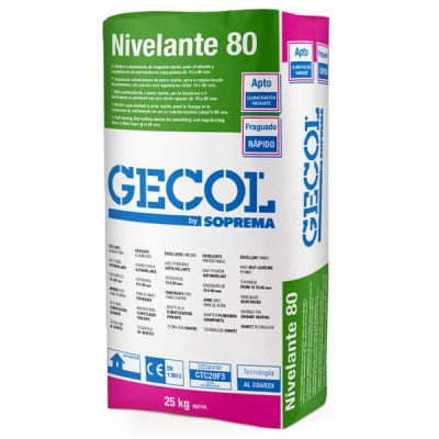 GECOL AUTONIVELANTE-80 25 KG